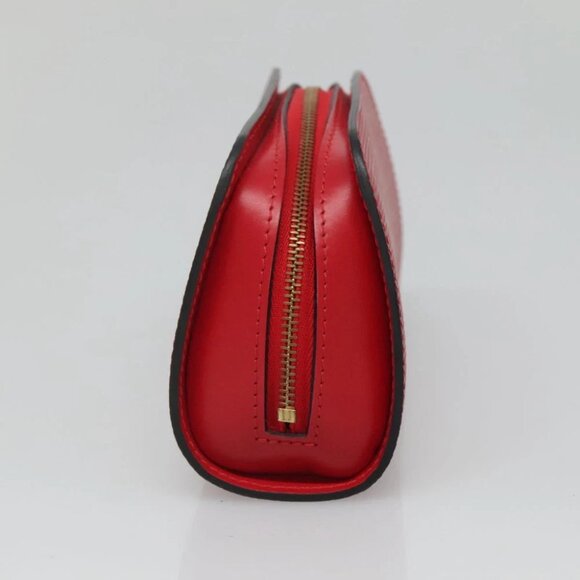 LOUIS VUITTON Epi Dauphine PM Pouch Castilian Red M48447 LV Auth ti3059 - Picture 6 of 15